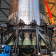 Imagen para el artículo titulado Primeras fotos de la Starship Super Heavy, el cohete más grande y potente de SpaceX